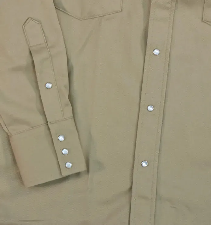 Heavyweight Khaki Work Shirt - Made in USA