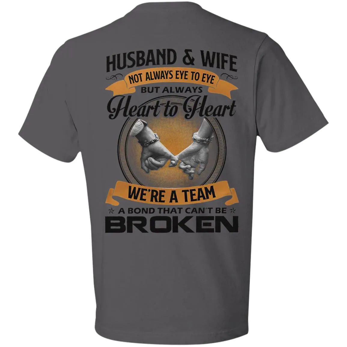 Husband And Wife Always Heart To Heart Classic T-Shirt2